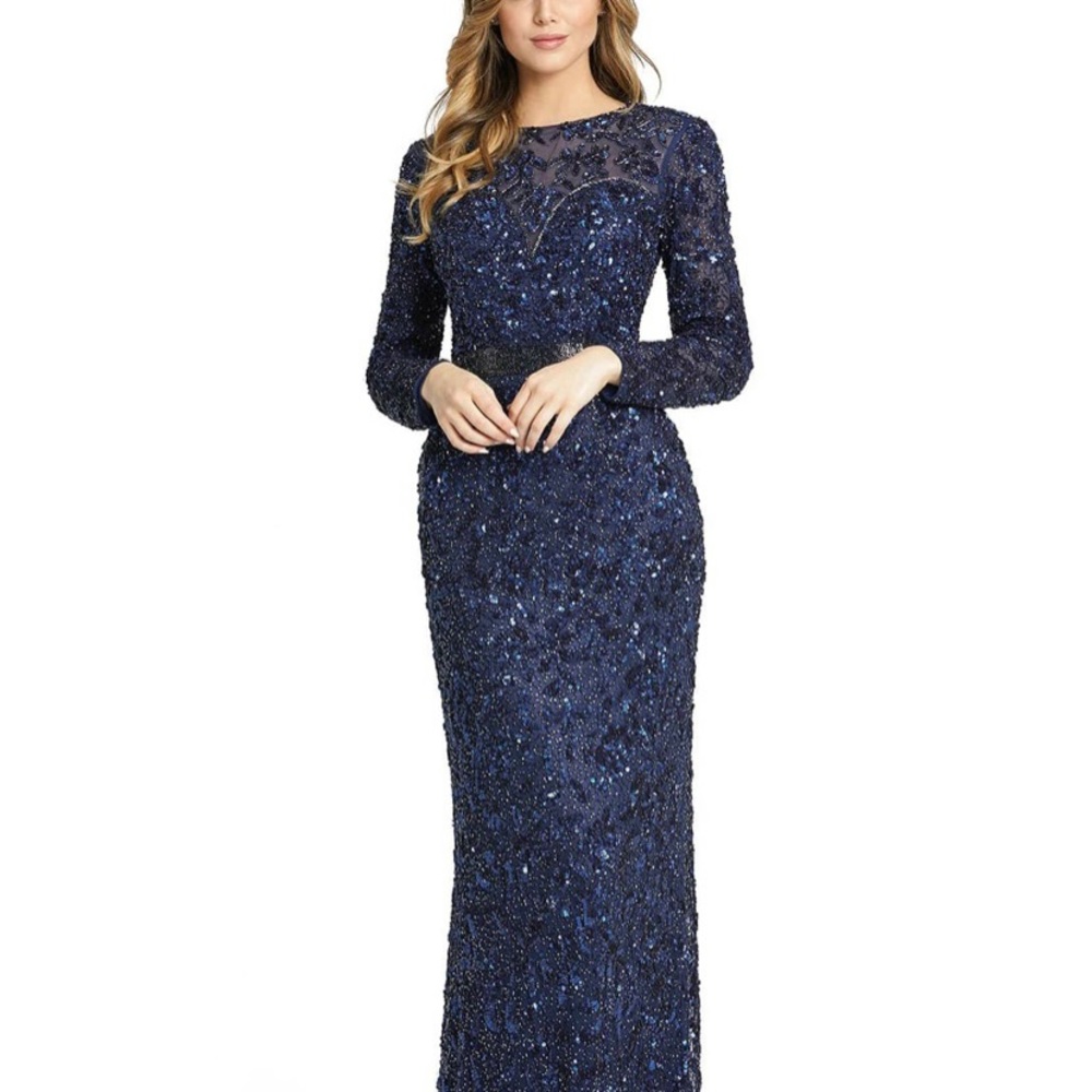 Mac Duggal sequin gown